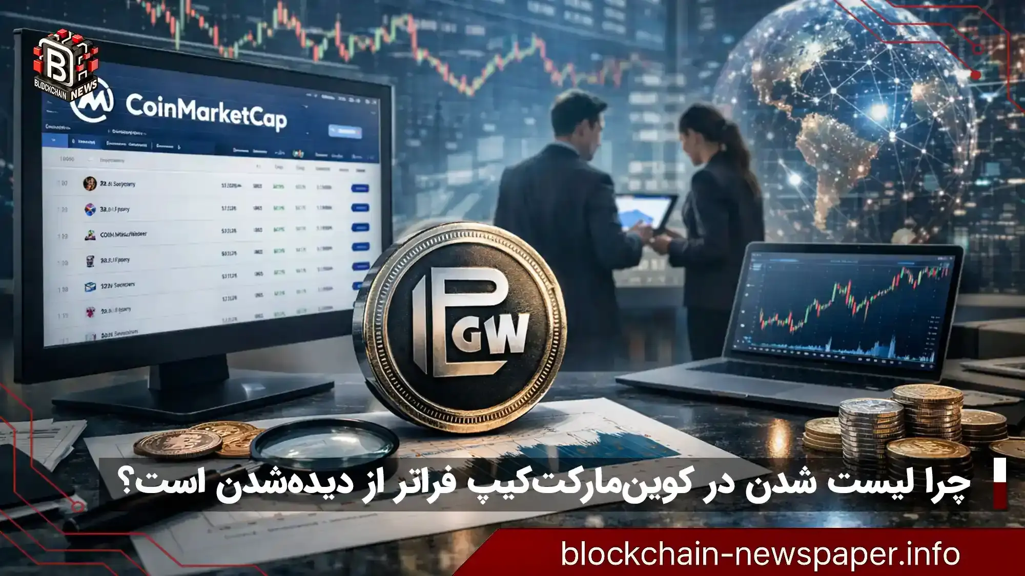 چرا لیست شدن در کوینمارکتکیپ فراتر از دیدهشدن است؟