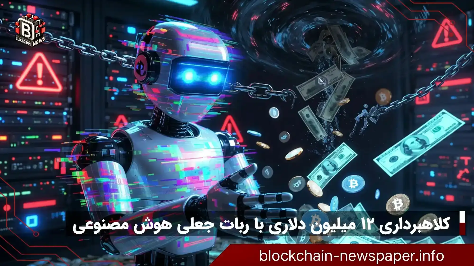 کلاهبرداری ۱۲ میلیون دلاری با ربات جعلی هوش مصنوعی در کریپتو