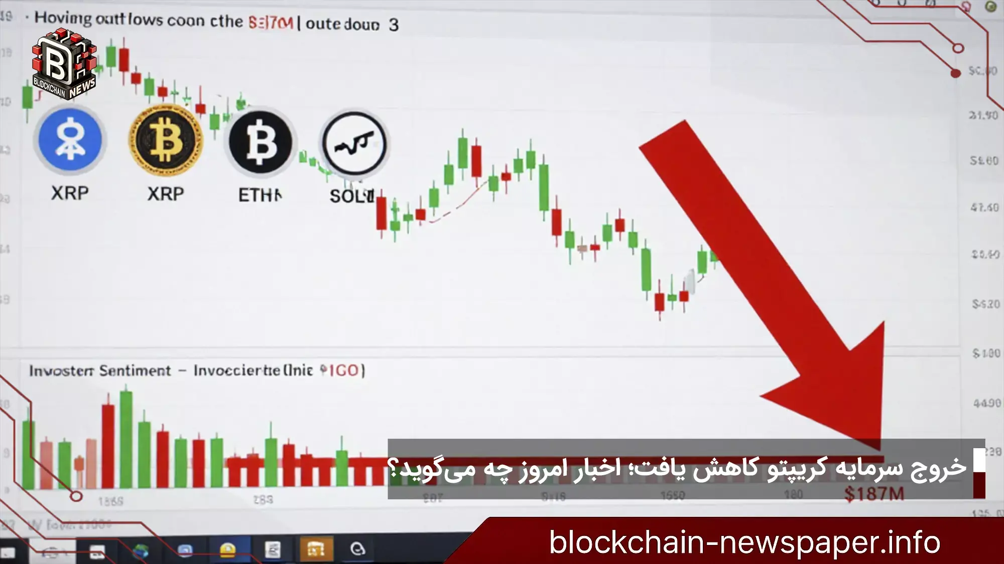 خروج سرمایه کریپتو کاهش یافت؛ اخبار امروز چه میگوید؟