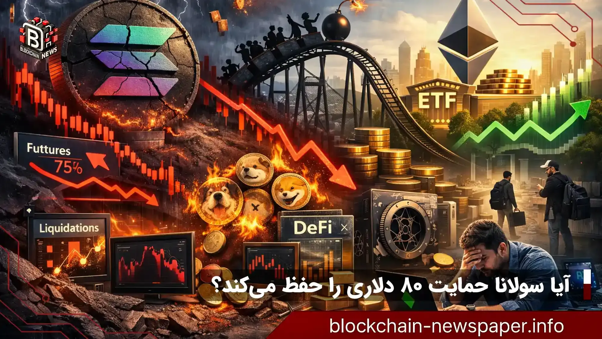 آیا سولانا حمایت ۸۰ دلاری را حفظ میکند؟